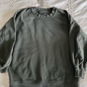 Lululemon Oversized Sweatshirt Size Large Khaki